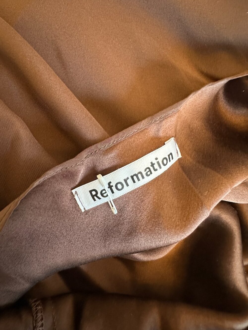 Reformation Silk Dress - Picture 4 of 8